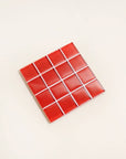 Subtle Art Studios | Glass Tile Coaster in Apple - Hey Jude