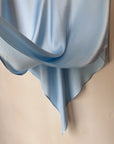 hijulez | Silk Shawl in Baby Blue