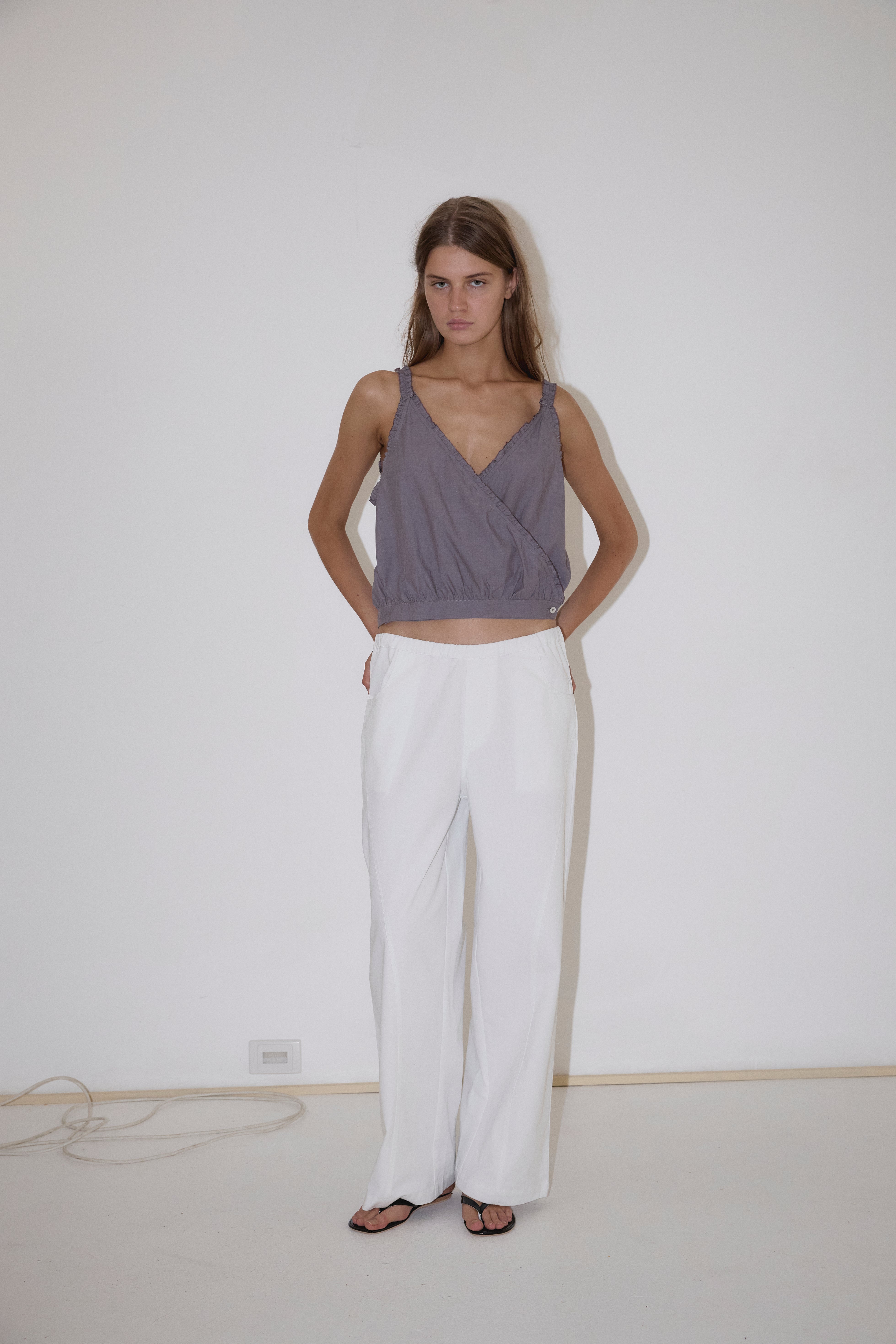 Deiji Studios | Overlie Top in Currant – Hey Jude
