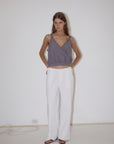 Deiji Studios | Overlie Top in Currant - Hey Jude