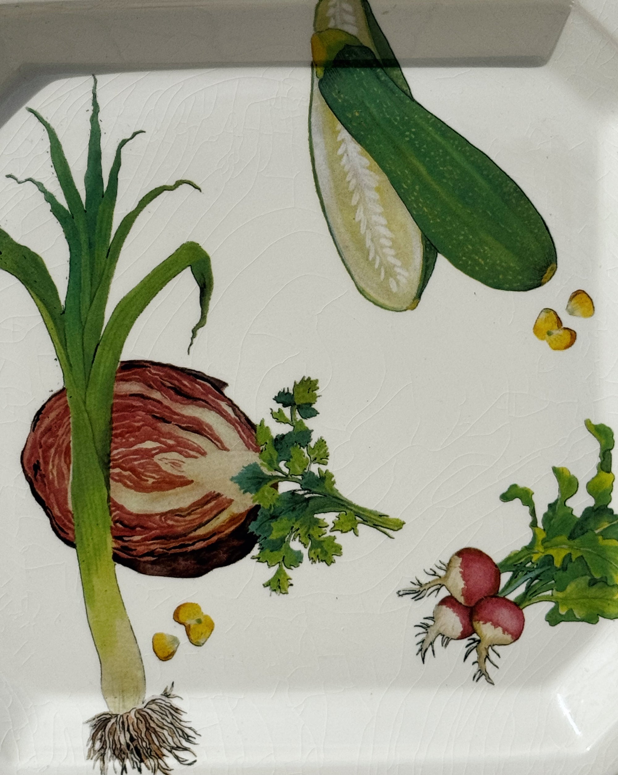 Garden Harvest Serving Platter - Hey Jude