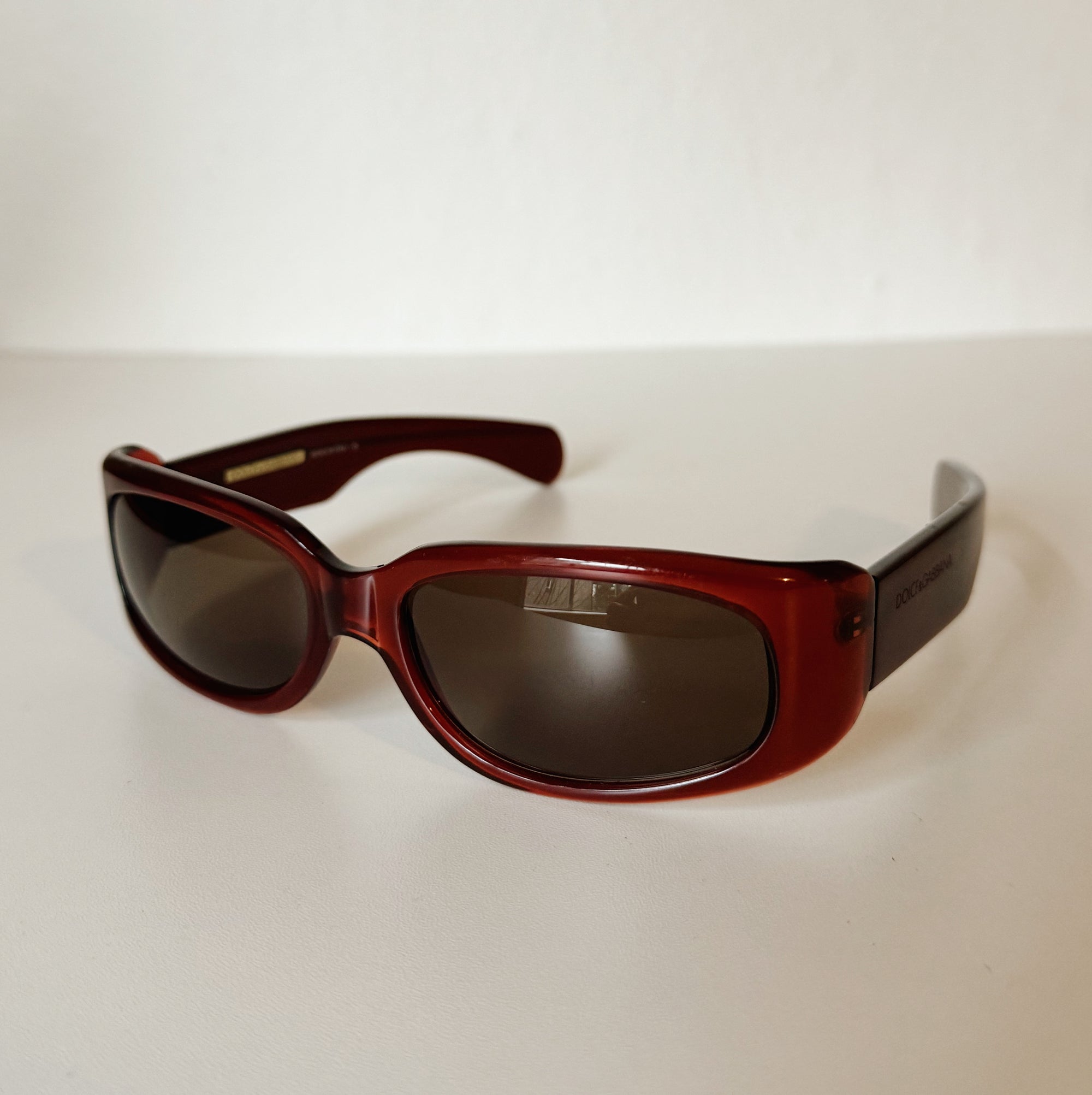 Dolce & Gabbana Y2K Deep Burgundy Sunglasses - Hey Jude