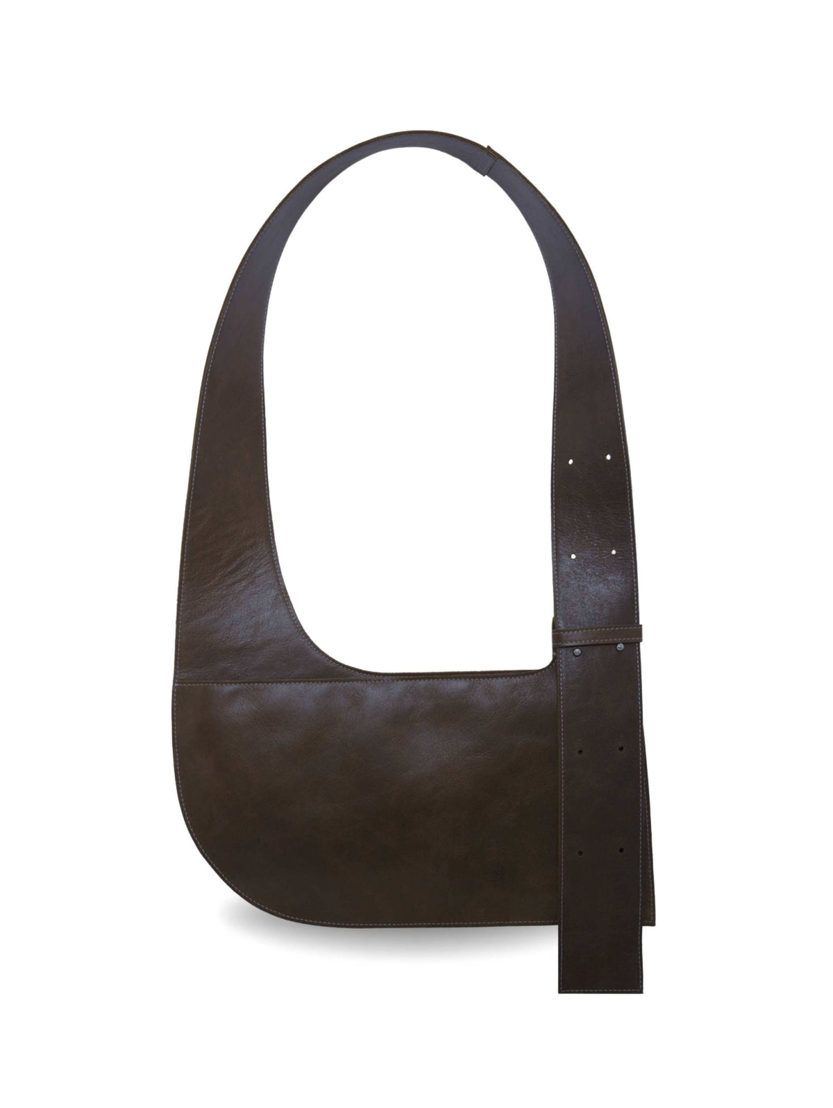 Mas1 | Bruna Leather Crossbody Brown