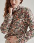 Kaleidoscope Flecked Chunky Wool Turtleneck - Hey Jude