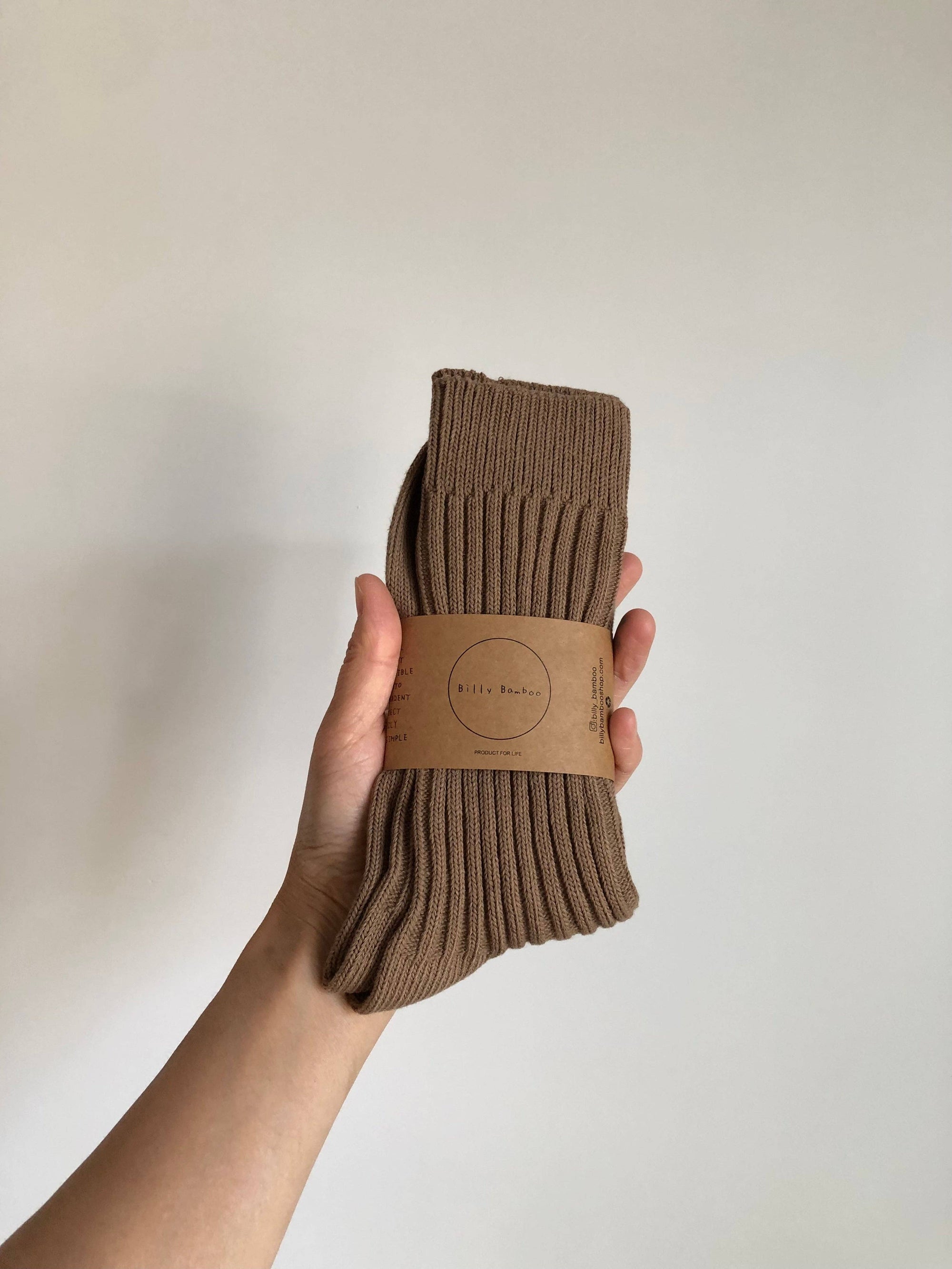 Billy Bamboo | Ribbed Cotton Socks