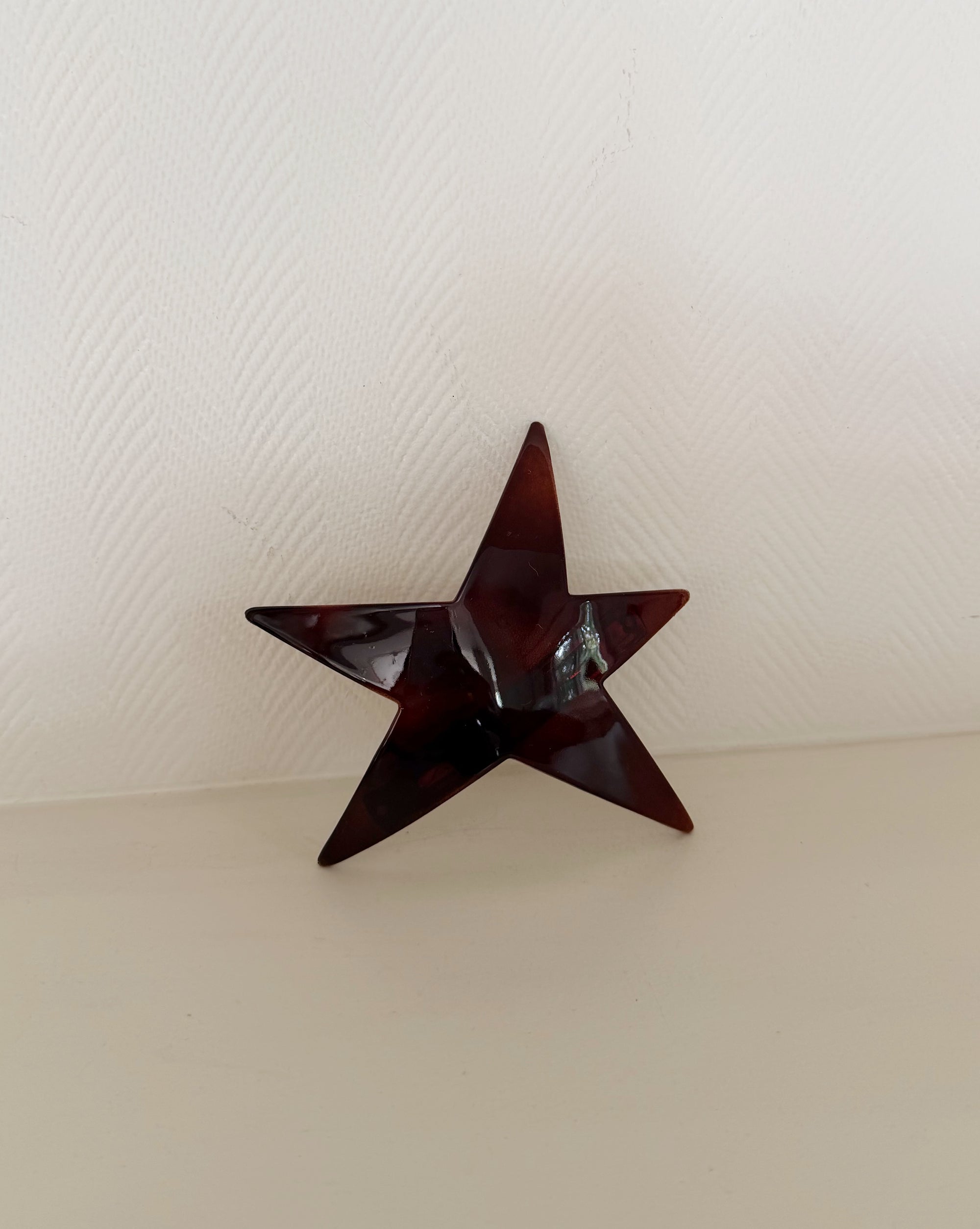 Parcelona | Star Hair Barrette in Tortoise