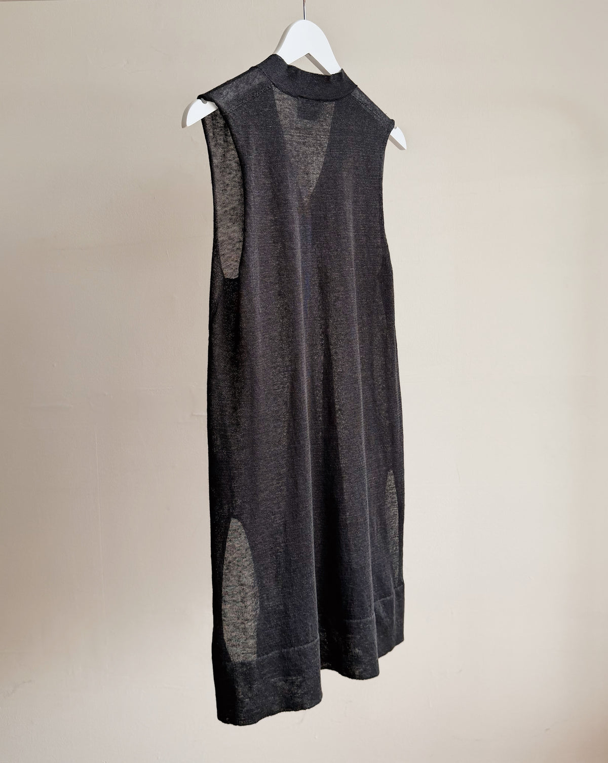Black Sheer V-neck Tunic - Hey Jude