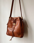 Auburn Drawstring Leather Purse