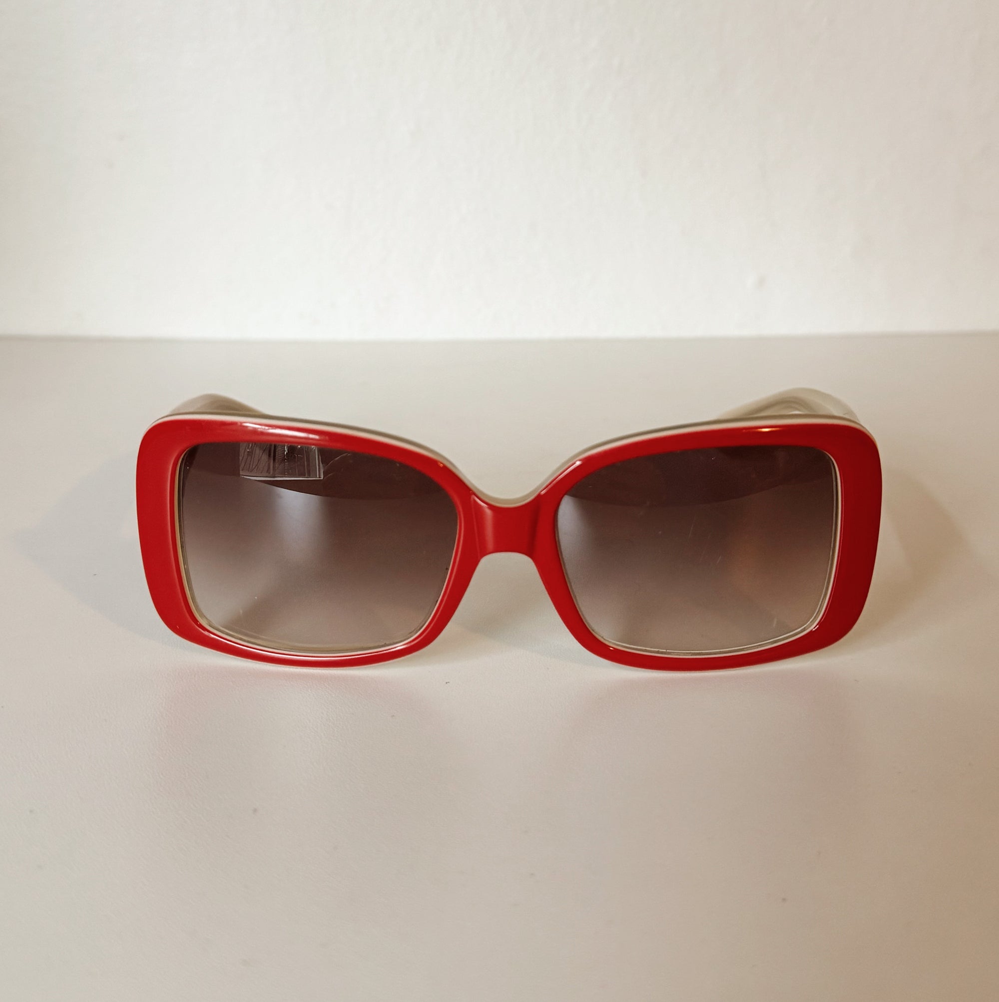 Missoni Red + Cream Oversized Sunglasses - Hey Jude