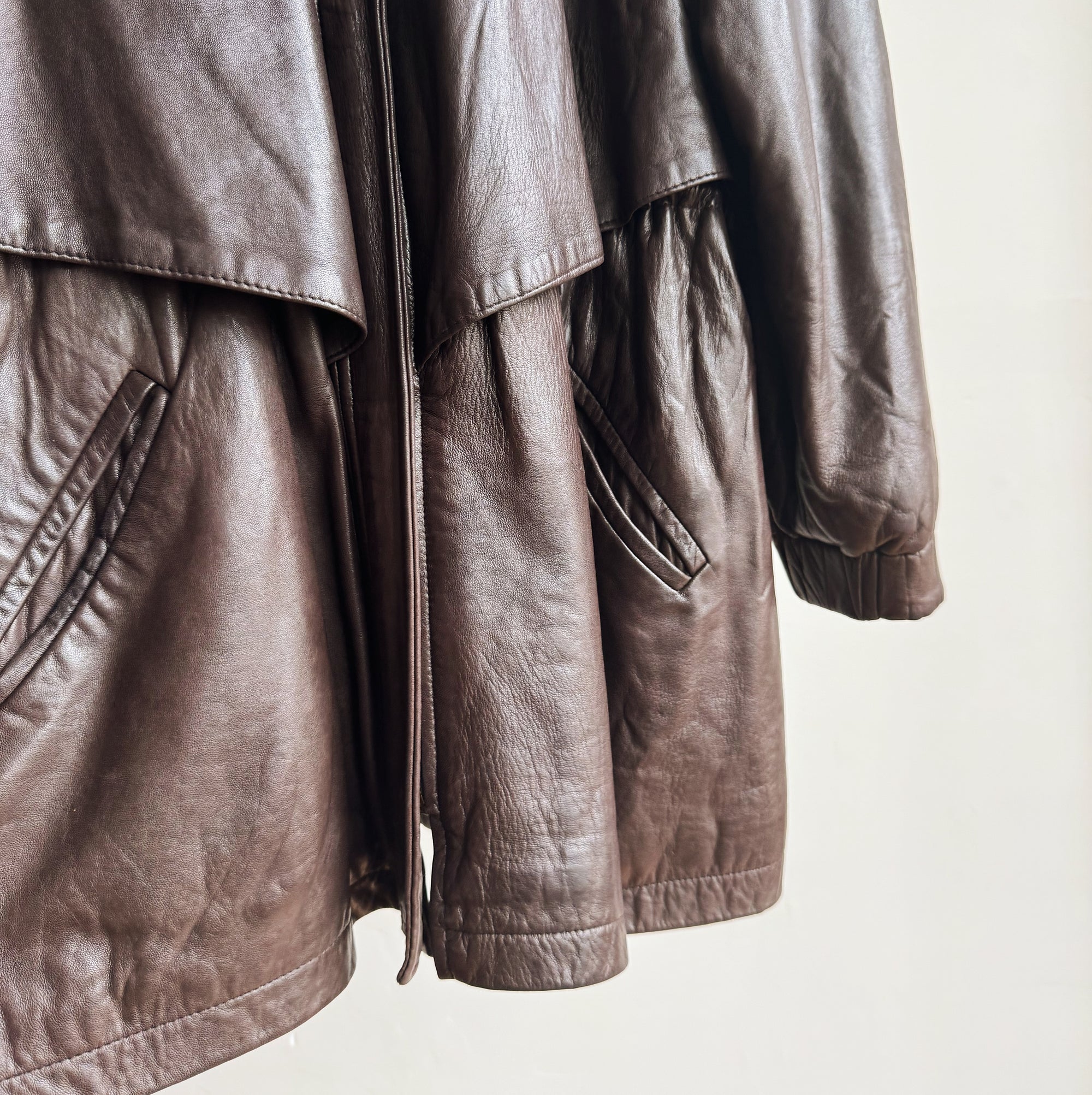 Umber Soft Leather Jacket - Hey Jude