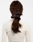 CUBIC - CUBIC Polka Dot Hair Tie: Brown / UN - Hey Jude