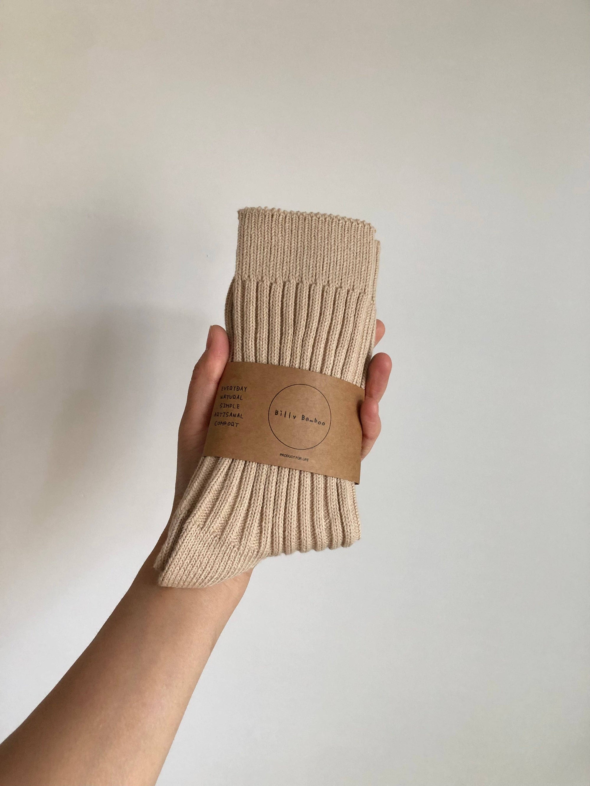 Billy Bamboo | Ribbed Cotton Socks