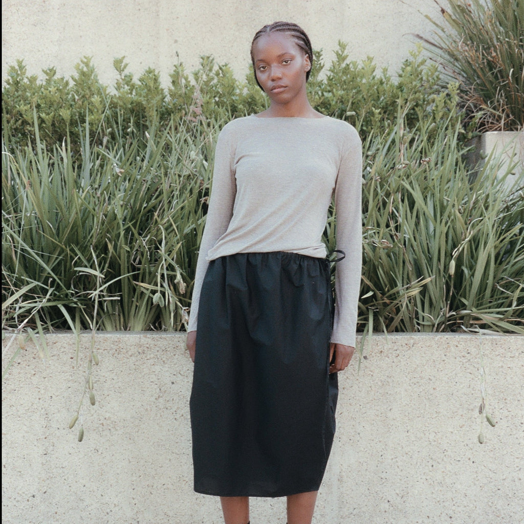Deiji Studios | Cloud Skirt in Black