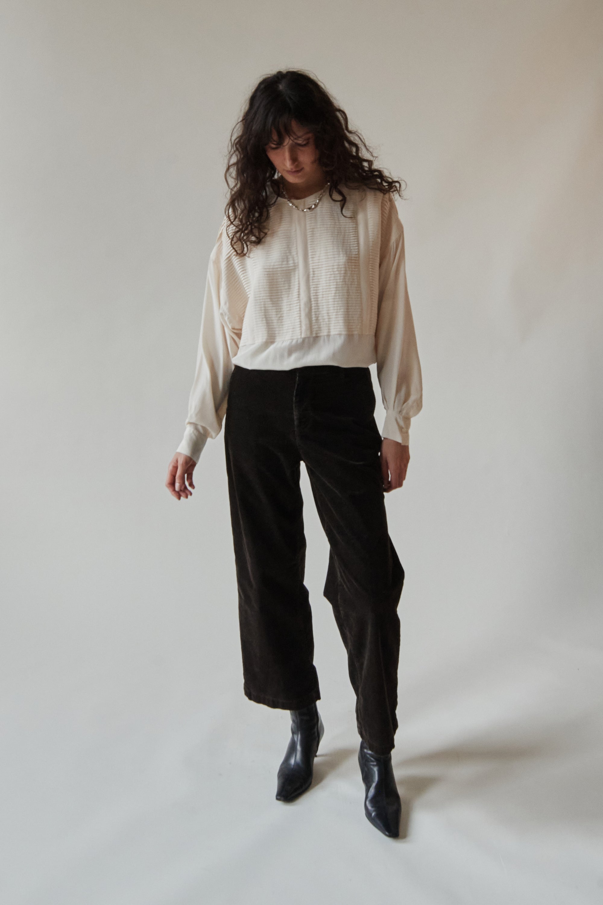 Russet Corduroy Trouser