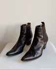 Sable Leather Chelsea Boot  | Size 10