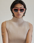 Moschino Red Cat Eye Sunglasses - Hey Jude