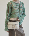 Dove Leather Chain Strap Purse - Hey Jude