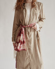 Sand Silk Lightweight Trench Coat