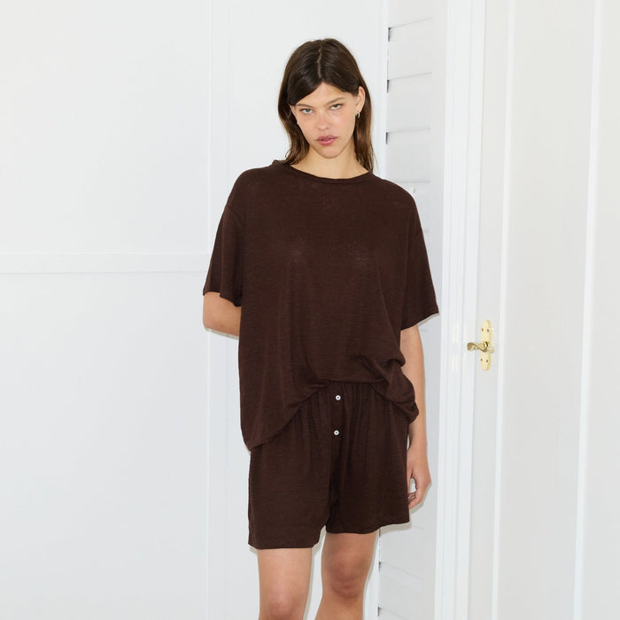 Deiji Studios | Soft Short in Chocolate