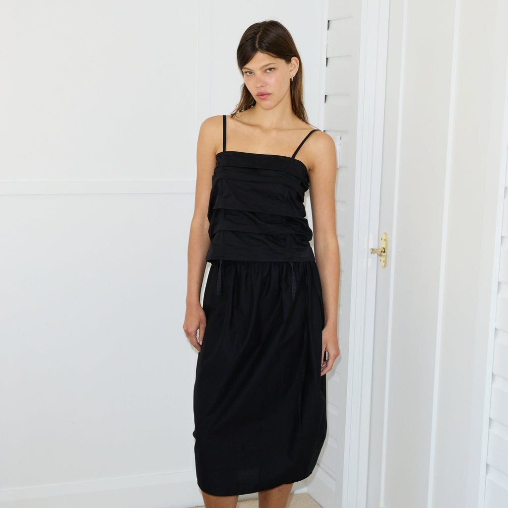 Deiji Studios | Cloud Skirt in Black