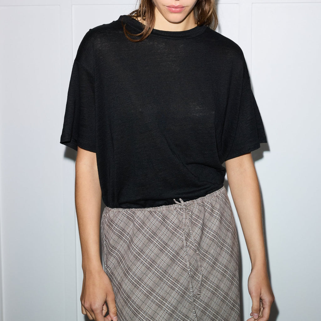 Deiji Studios | Bias Skirt in Grandpa Check