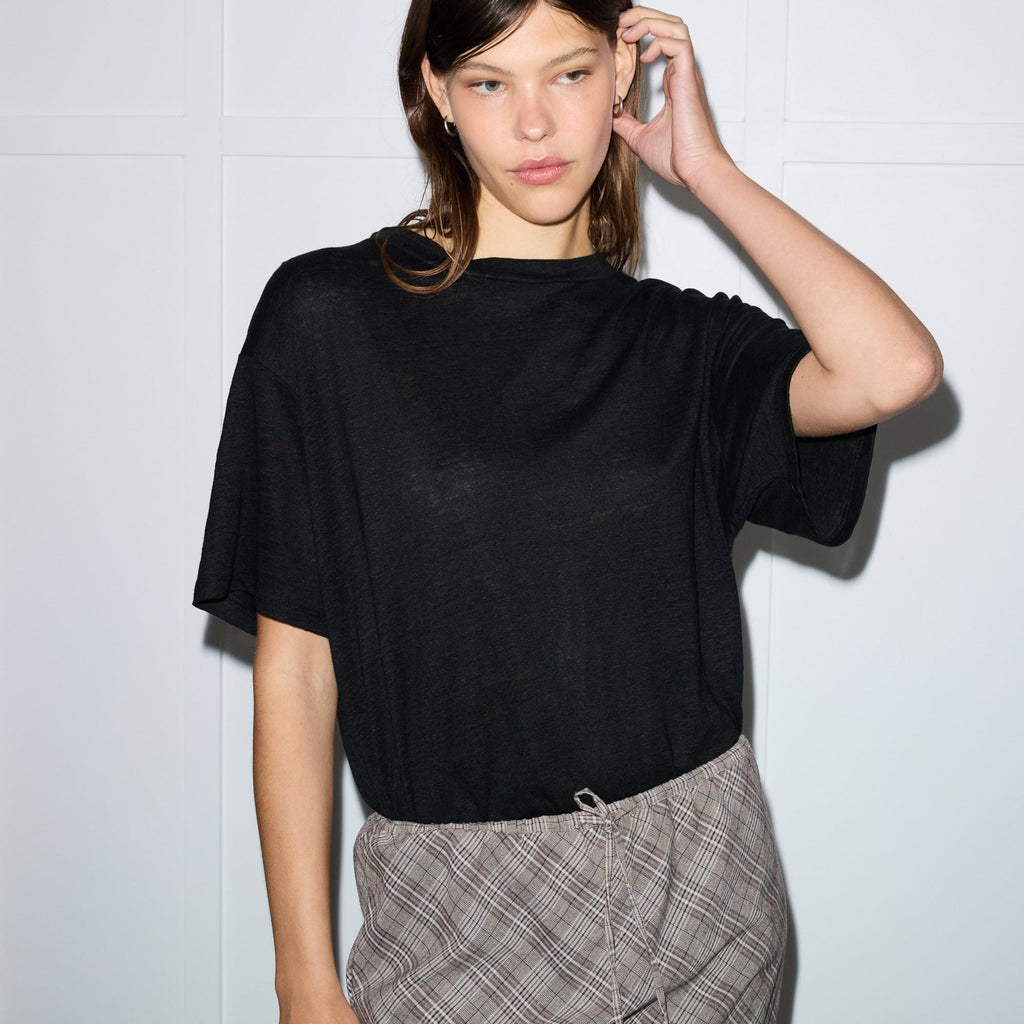 Deiji Studios | Bias Skirt in Grandpa Check