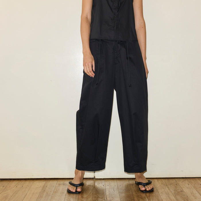 Deiji Studios | Cotton Pant in Black