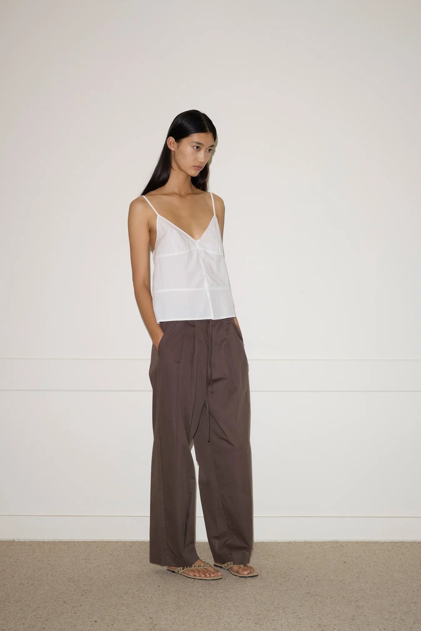 Deiji Studios | Seam Top in White