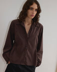 Deiji Studios | Cami Overshirt in Sepia - Hey Jude