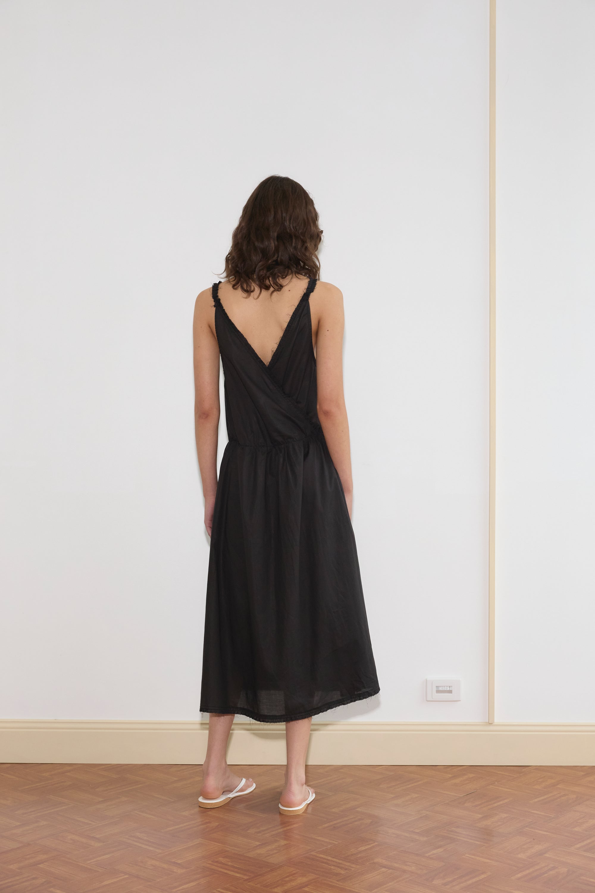 Deiji Studios | Crossed Dress in Black - Hey Jude