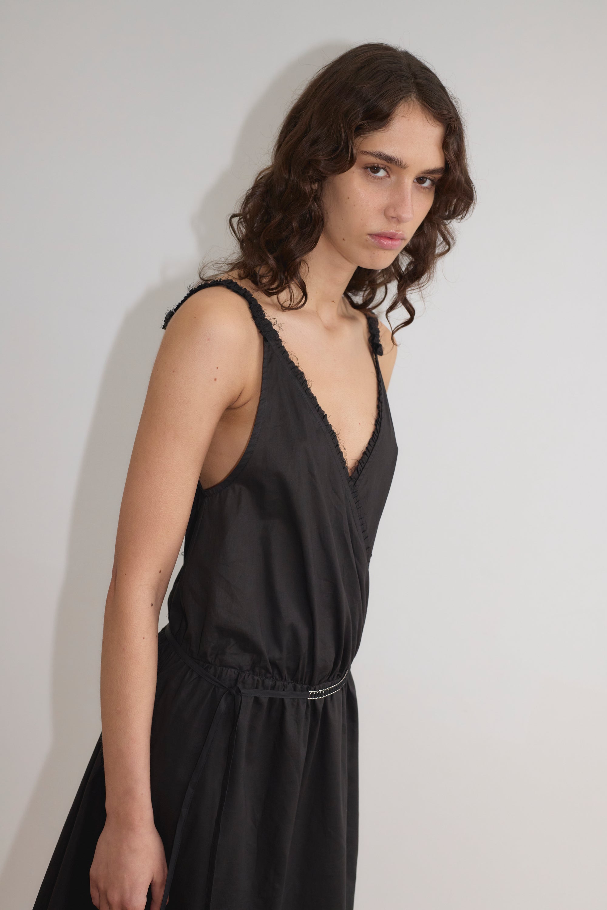Deiji Studios | Crossed Dress in Black - Hey Jude