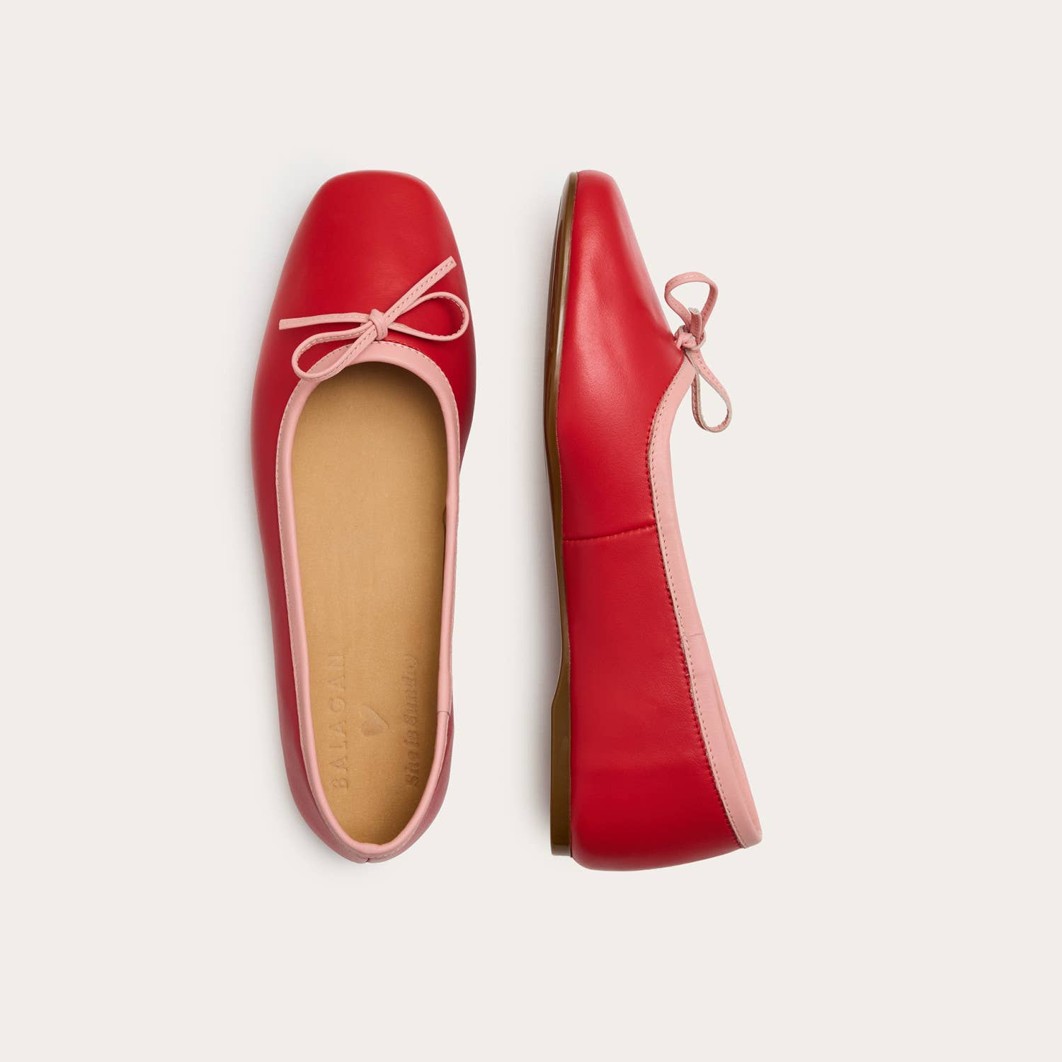 Balagan Studio - Marie Ballerina, red Balagan ♡ She is Sunday: Red / 38 - Hey Jude