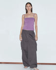 Deiji Studios | Cargo Pant in Carob PRESALE