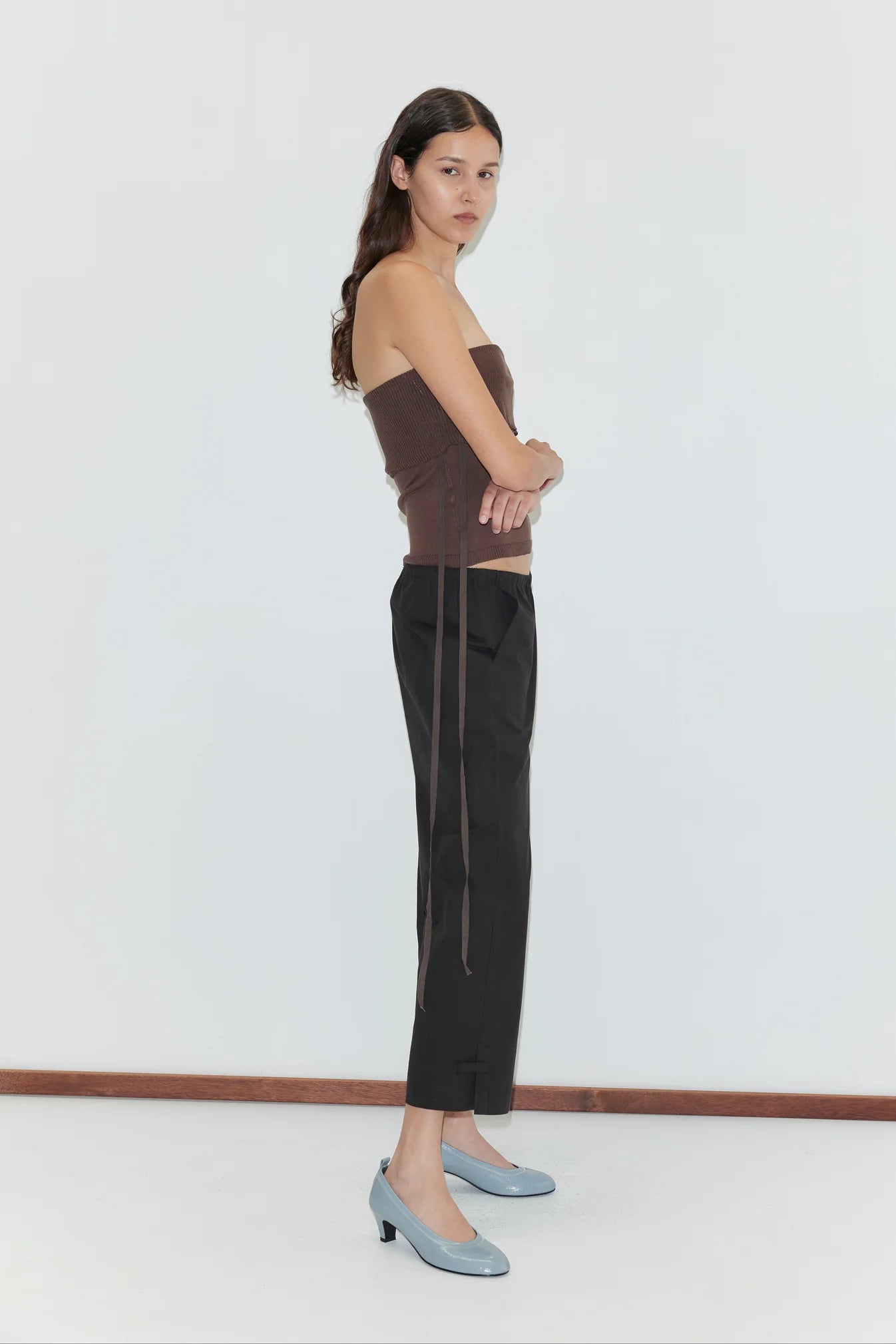 Deiji Studios | Capri Pant in Black PRESALE
