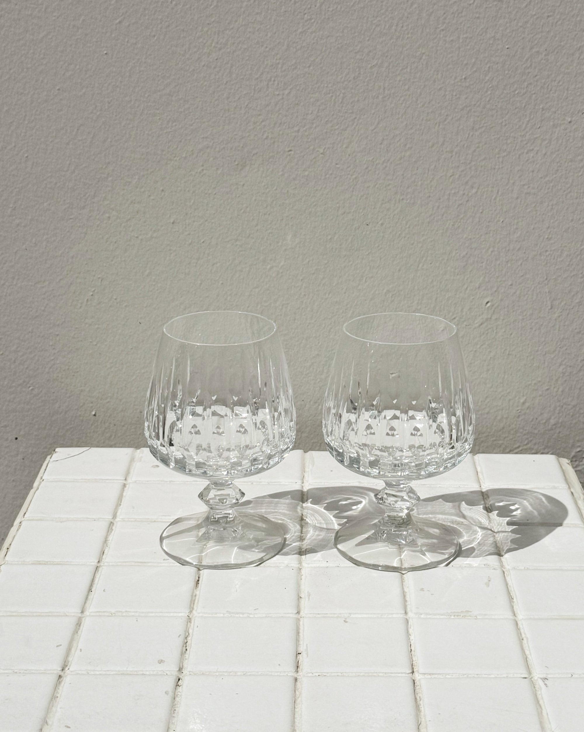 Crystal Clear Glass Snifters - Hey Jude