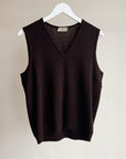 Cedar V-Neck Wool Sweater Vest