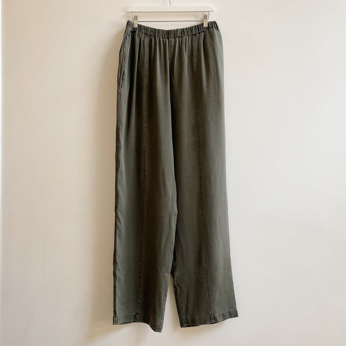 Army Relaxed Silk Easy Pant