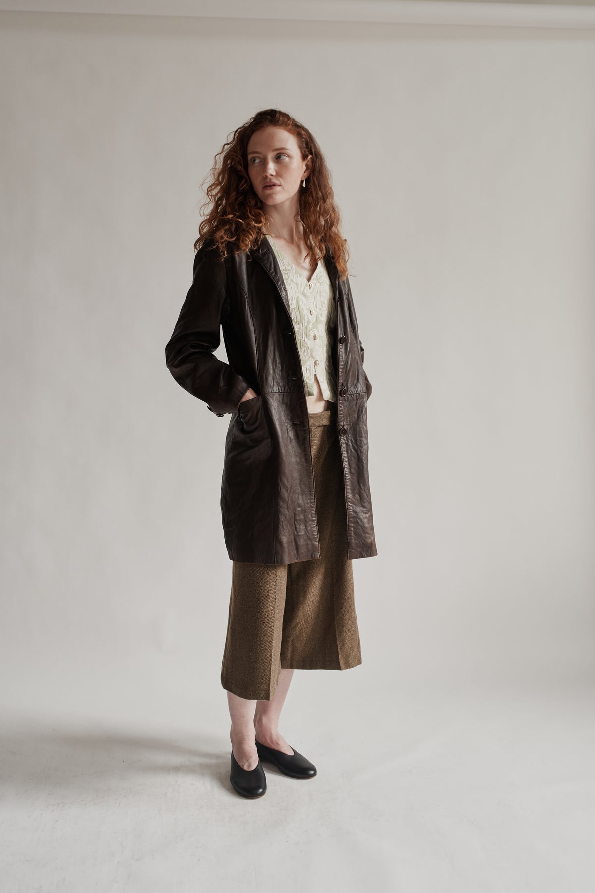 Moss Cashmere Silk Culotte - Hey Jude