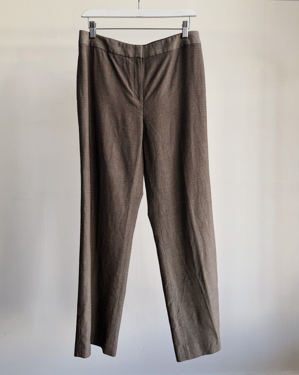 Lafayette 148 Beige Wool Trousers