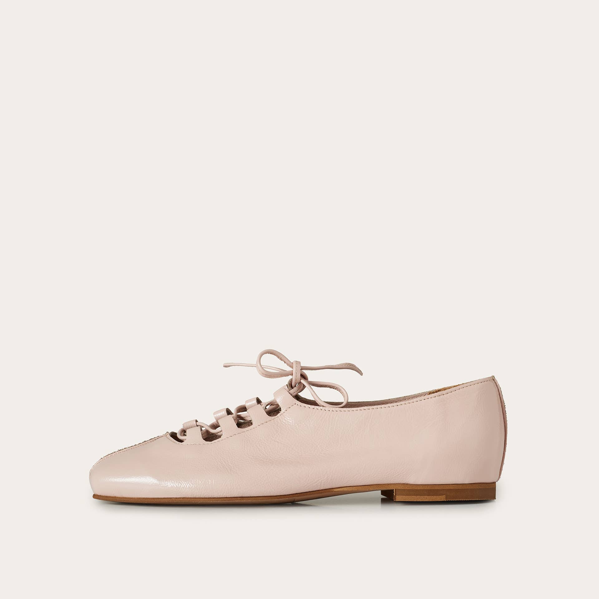 Balagan Studio - Roma Ballerina, light pink gloss: Pink / 38 - Hey Jude