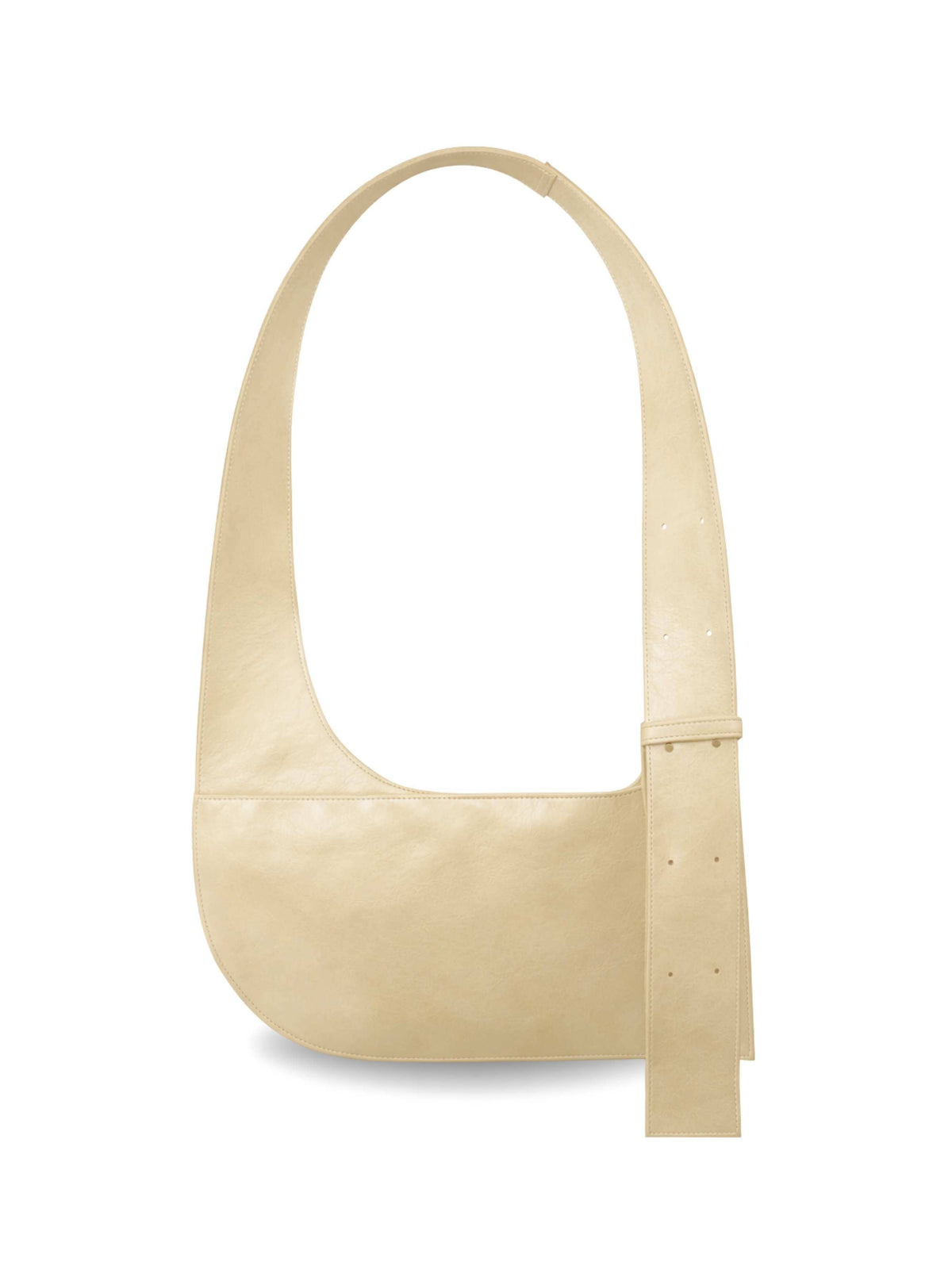 Mas1 | Bruna Leather Crossbody in Crema