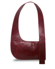 Mas1 | Bruna Leather Crossbody in Garnet