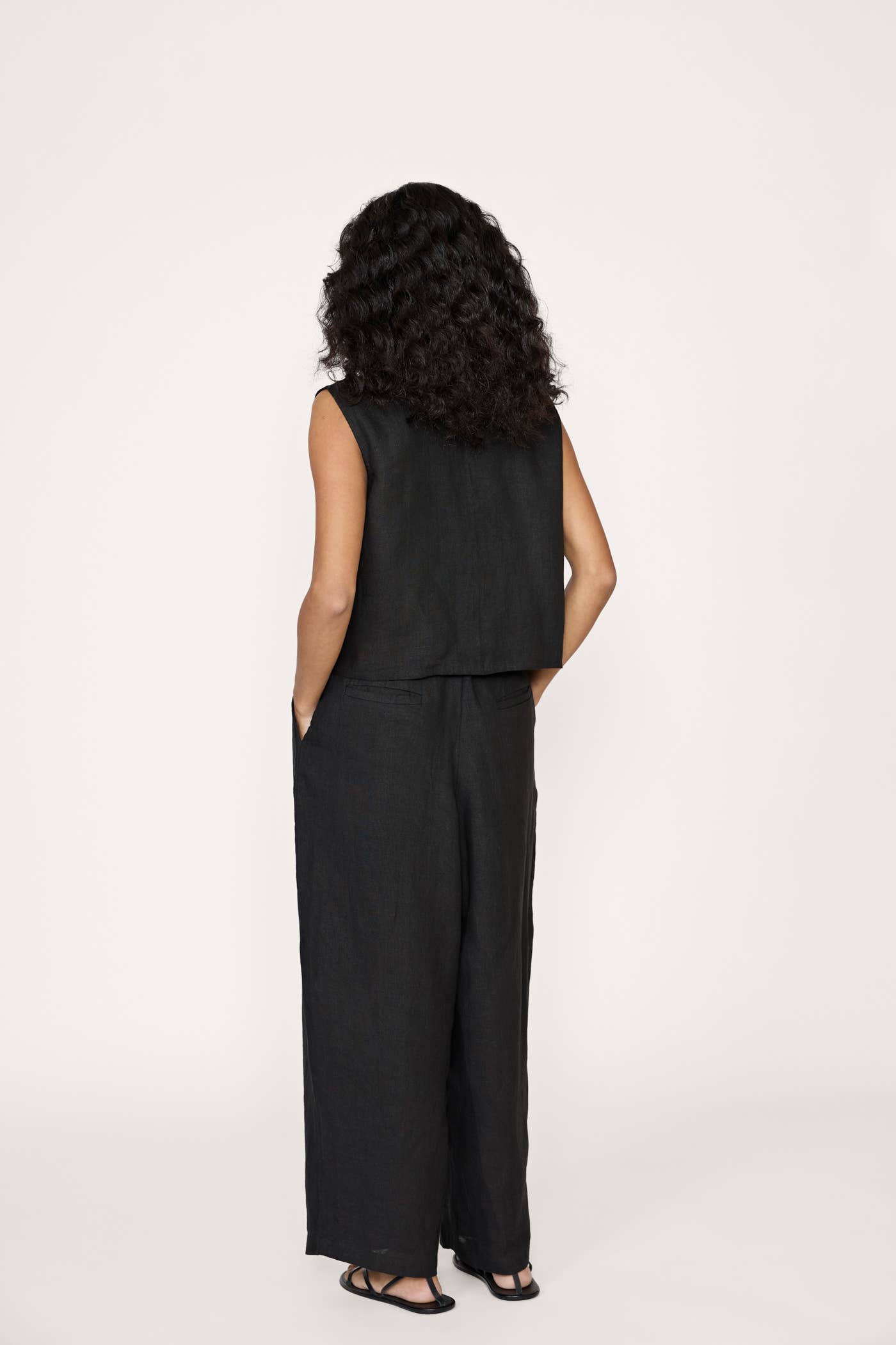 LAUDE the Label | Linen Boyfriend Pant