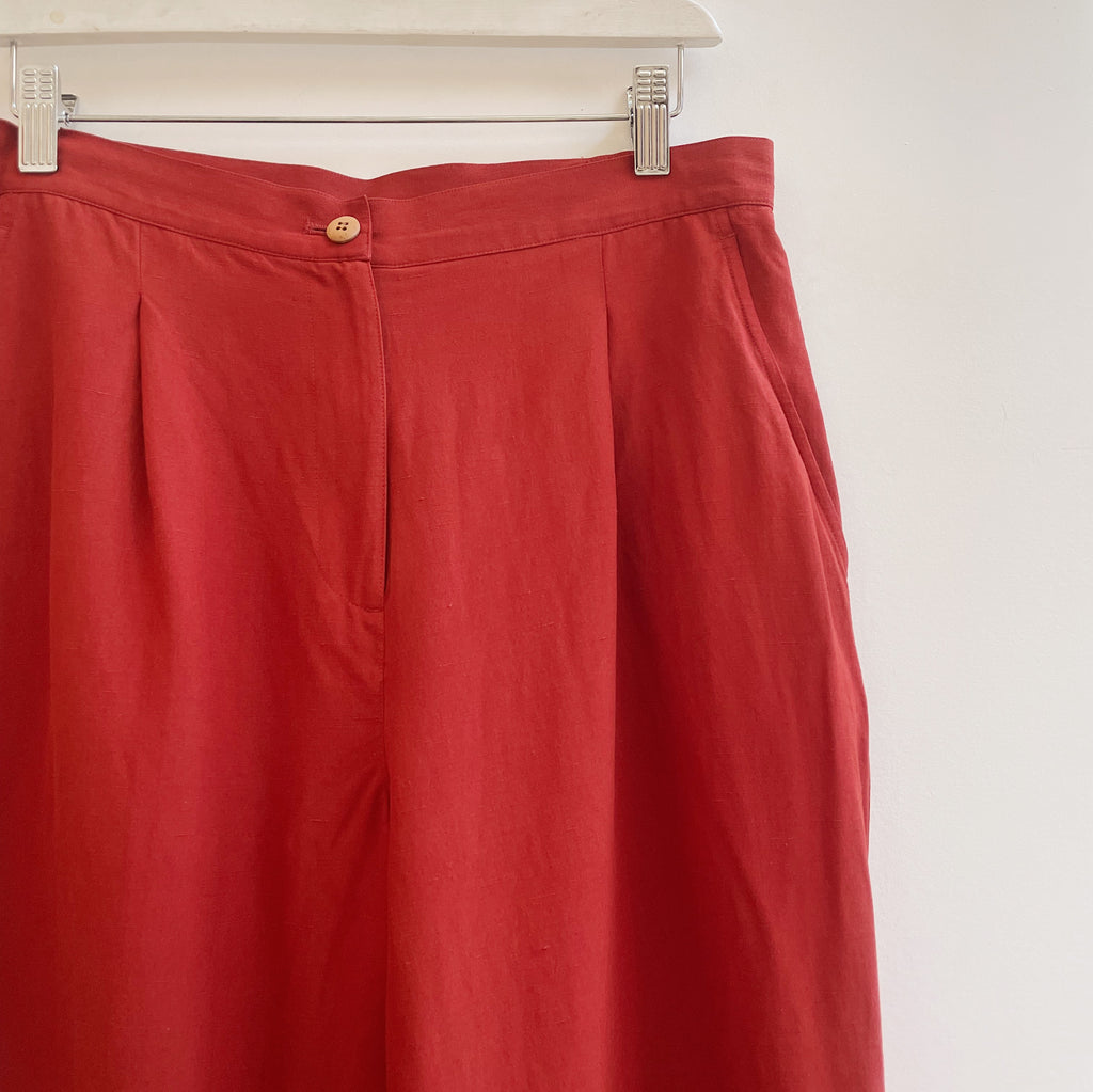 Persimmon Relaxed Silk Trouser