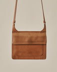 Whiskey Minimal Leather Crossbody Bag