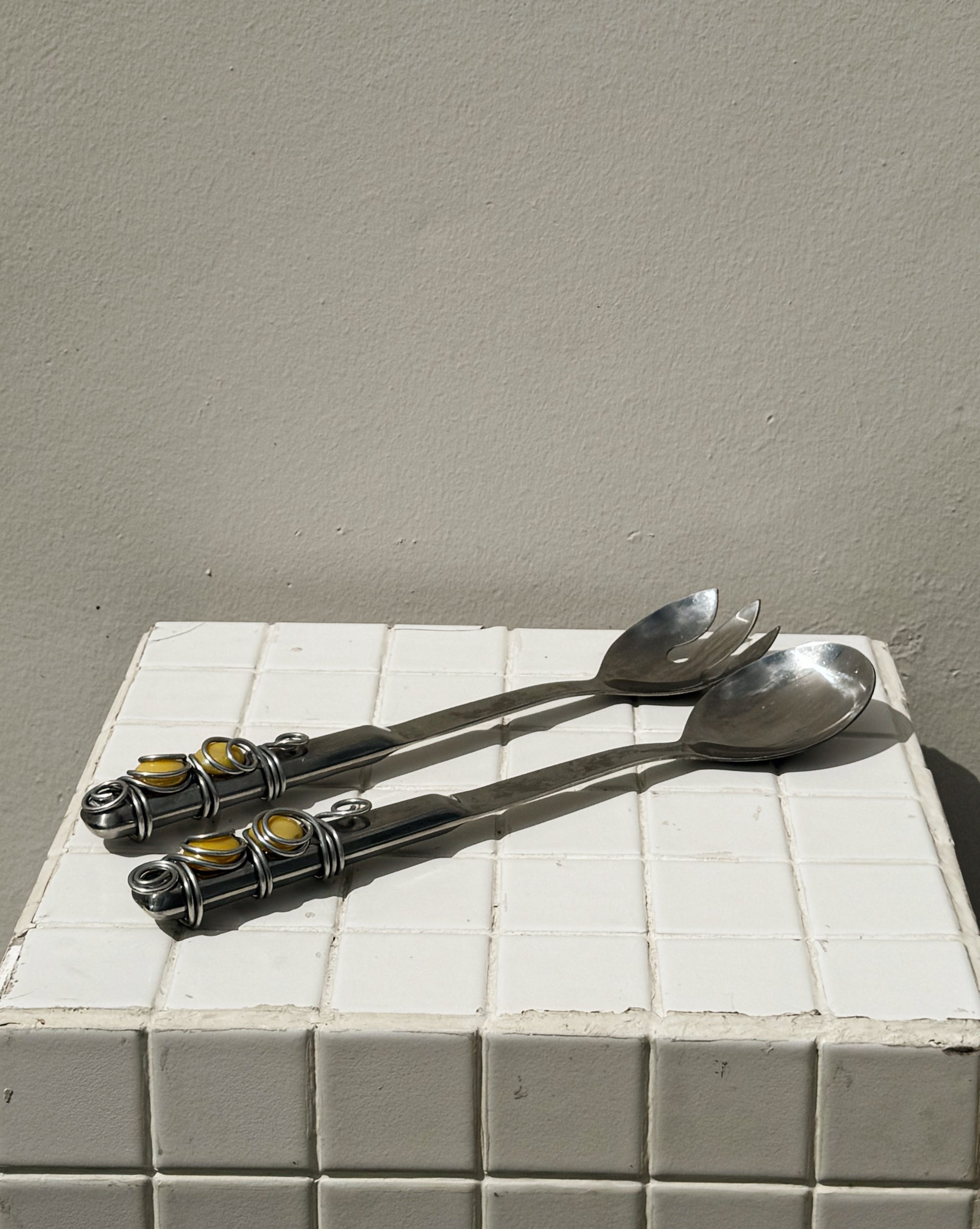 Gemstone Wire-Wrapped Serving Spoons - Hey Jude