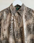 Snake Print Ralph Lauren Shirt