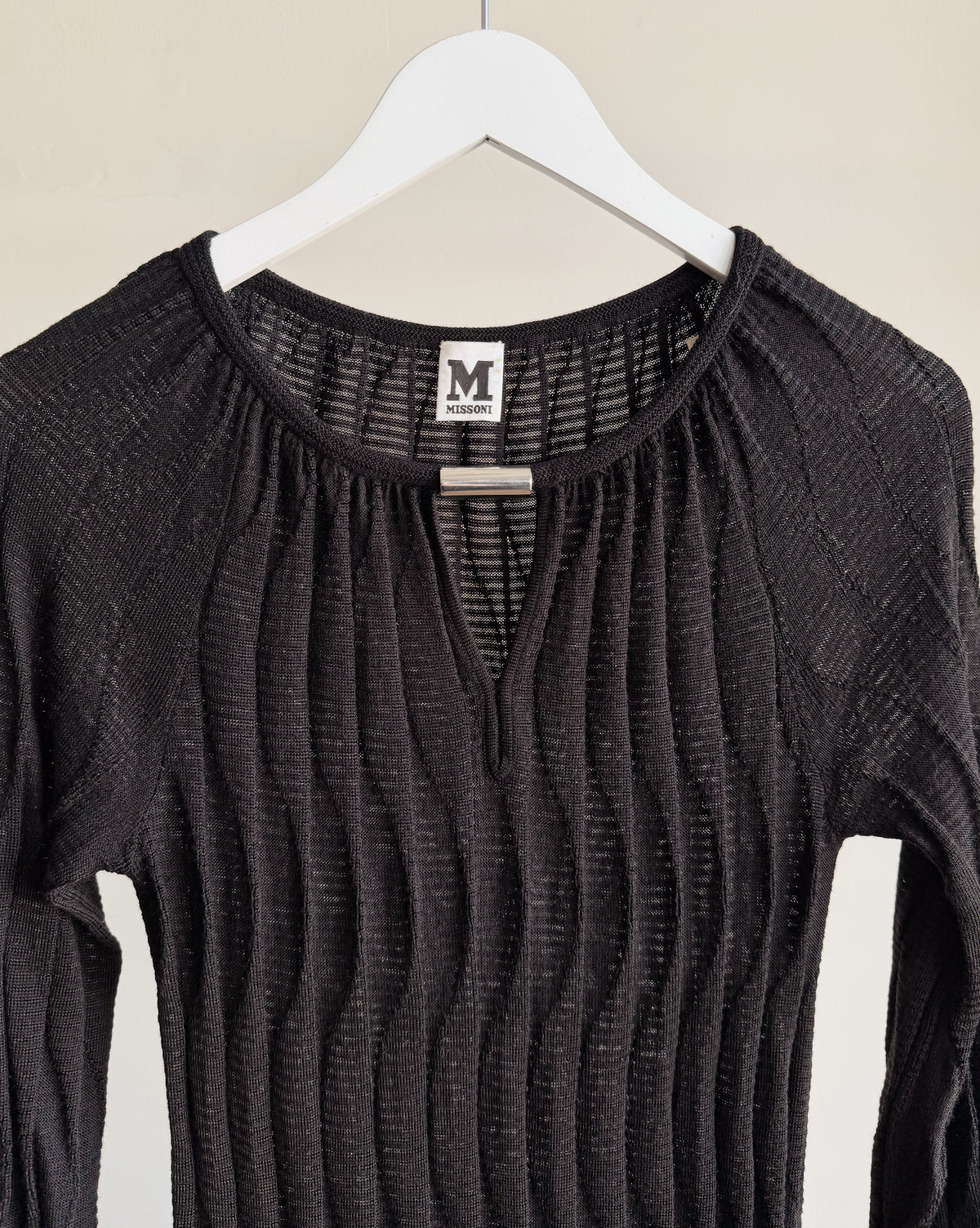 Missoni Black Knit Dress