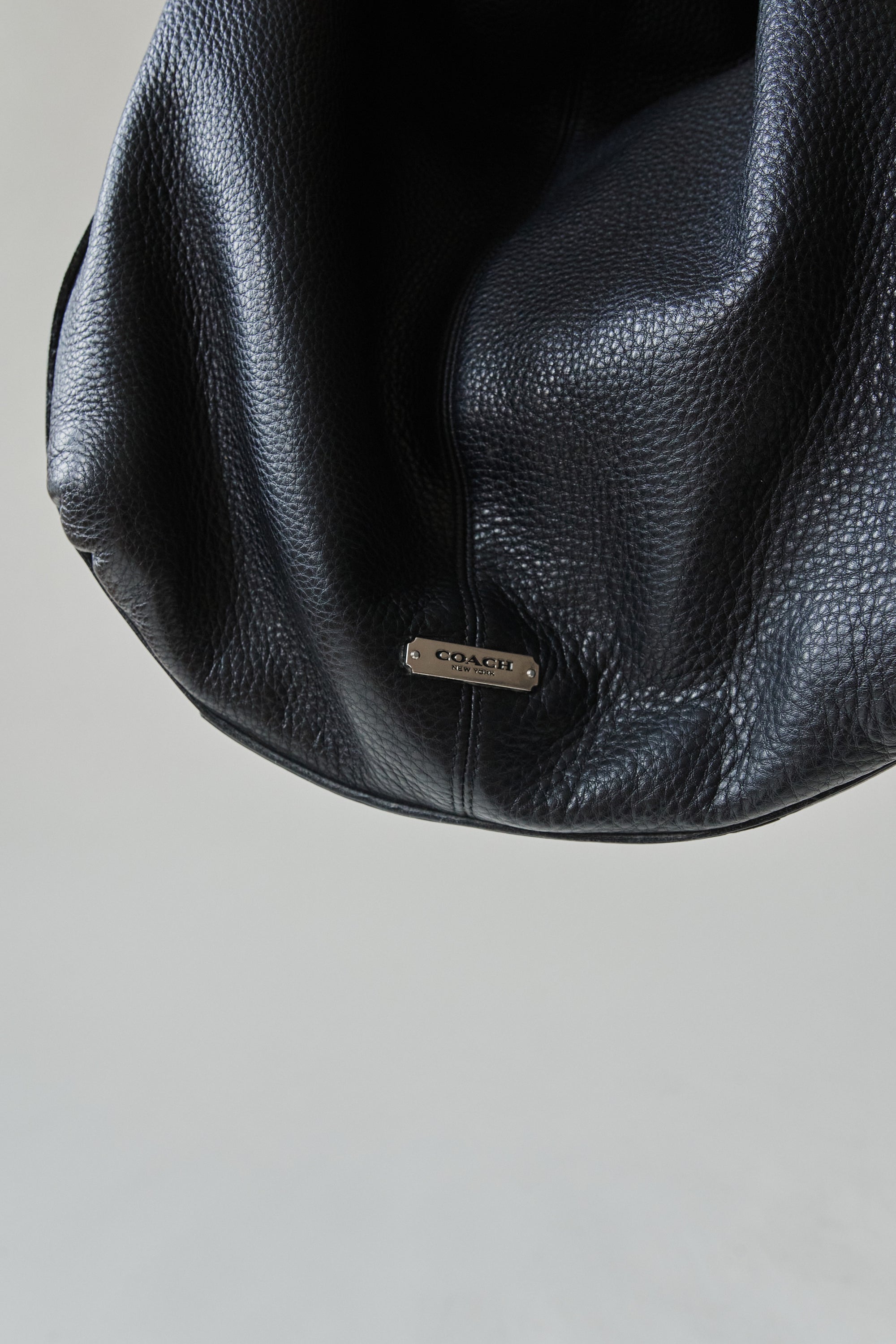 Coach Studded Leather Hobo Bag