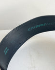 Obsidian Suede Leather Belt - Hey Jude